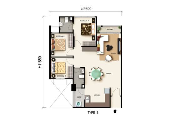 Avenue Garden - Floor Plan - iProperty.com.my