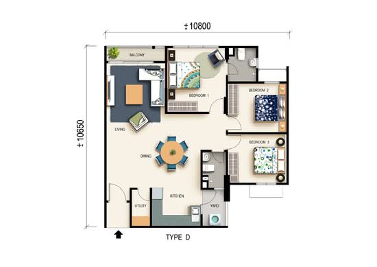 Avenue Garden - Floor Plan - iProperty.com.my