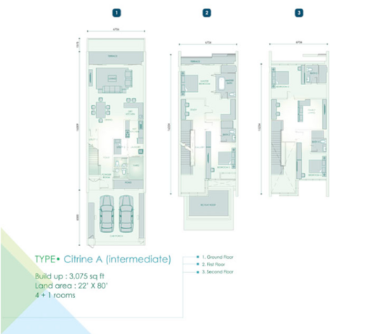 Cristal Residence - Floor Plan
