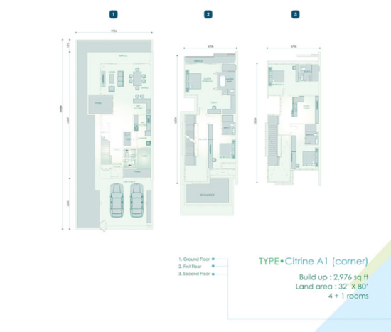 Cristal Residence - Floor Plan