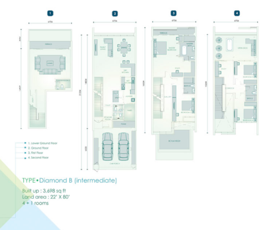 Cristal Residence - Floor Plan