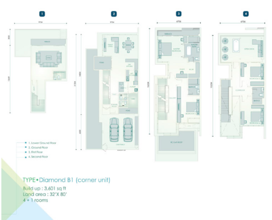 Cristal Residence - Floor Plan