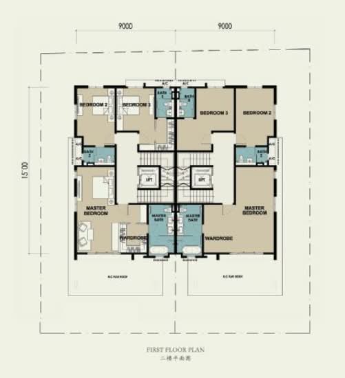 Dolomite Templer - Floor Plan - iProperty.com.my
