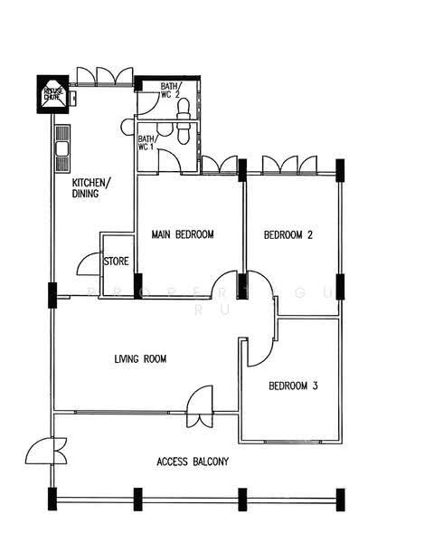 754 Yishun Street 72, 754 Yishun Street 72, Sembawang / Yishun, 3 Bedrooms, 904 sqft, HDB Flat For Sale, by Mike Oh, 500279255 - 2D - PropertyGuru.com.sg