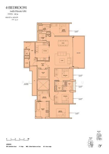 The Avenir, 8 River Valley Close, Orchard / River Valley, 4 Bedrooms, 2,056 sqft, Condominium For Rent, by Amy Tan, 500276221 - 2D - PropertyGuru.com.sg