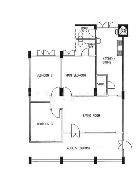 868 Yishun Street 81, 868 Yishun Street 81, Sembawang / Yishun, 3 Bedrooms, 904 sqft, HDB Flat For Sale, by Leon Chea, 500280875 - 2D - PropertyGuru.com.sg