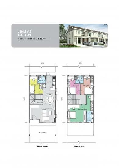 RESIDENSI BAGAN SERAI - Floor Plan - iProperty.com.my