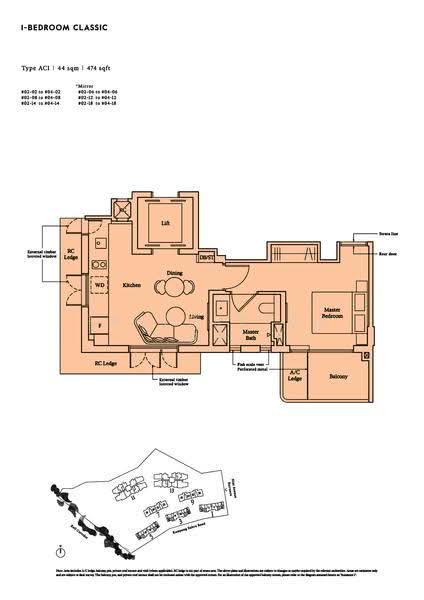 Avenue South Residence, 1 Silat Avenue, Alexandra / Commonwealth, 1 Bedroom, 474 sqft, Condominium For Rent, by Gaynor Lim, 24658336 - 2D - PropertyGuru.com.sg