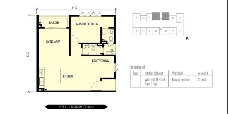 Service Residence for Sale at Vida Heights - Nabihan Rawof - PropertyGuru.com.my