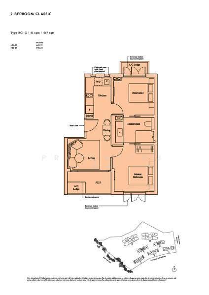 Avenue South Residence, 7 Silat Avenue, Alexandra / Commonwealth, 2 Bedrooms, 657 sqft, Condominium For Rent, by Brandon Ng, 25353089 - 2D - PropertyGuru.com.sg