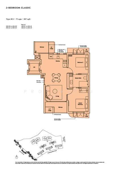 Avenue South Residence, 9 Silat Avenue, Alexandra / Commonwealth, 2 Bedrooms, 807 sqft, Condominium For Sale, by Elizabeth Chia, 500284808 - 2D - PropertyGuru.com.sg