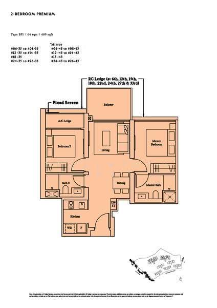 Avenue South Residence, 11 Silat Avenue, Alexandra / Commonwealth, 2 Bedrooms, 689 sqft, Condominium For Rent, by Sanche Jagatheesan, 500276630 - 2D - PropertyGuru.com.sg