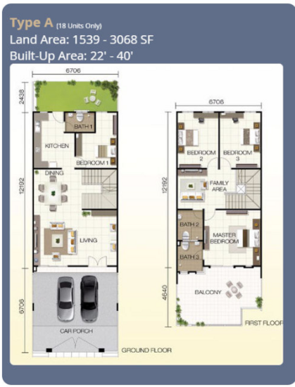 Taman Seri Juru - Floor Plan - iProperty.com.my