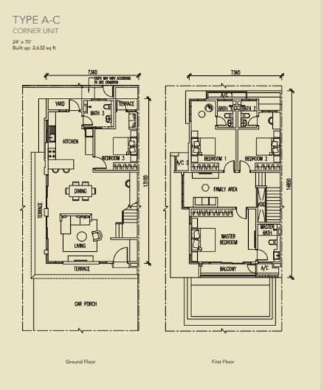 Ferrea @ Denai Alam - Floor Plan - iProperty.com.my