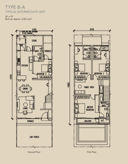 Ferrea @ Denai Alam - Floor Plan - iProperty.com.my
