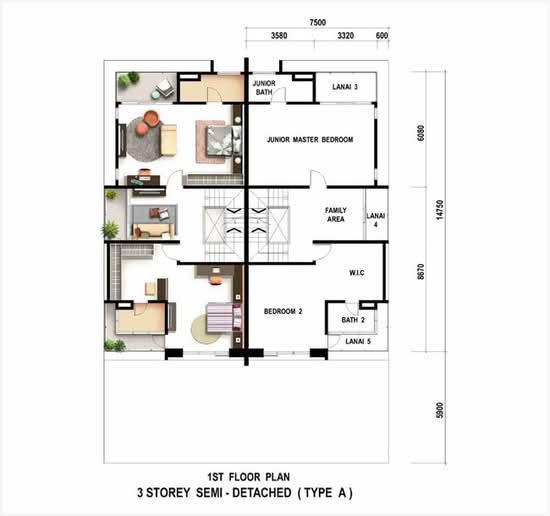 Setia Greens - Floor Plan - iProperty.com.my