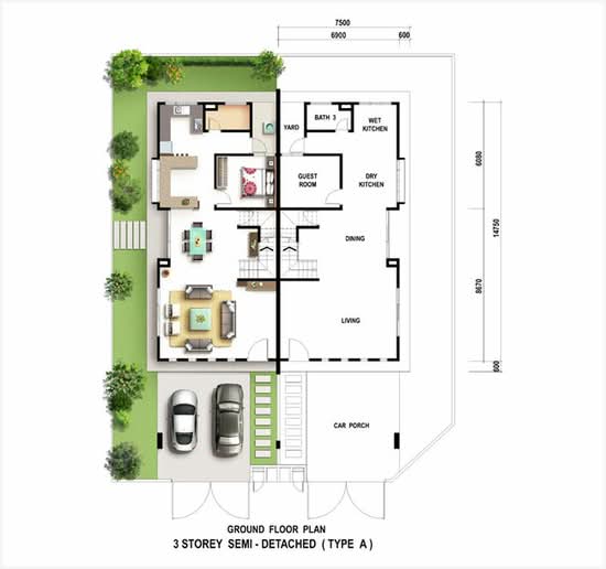 Setia Greens - Floor Plan - iProperty.com.my