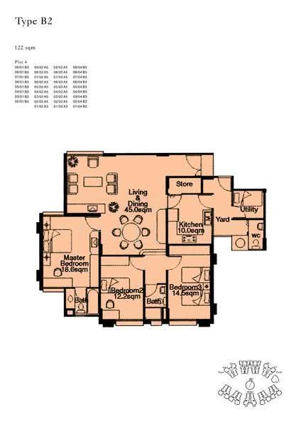 Azalea Park Condo, 2 Flora Road, Changi Airport / Changi Village, 4 Bedrooms, 1,315 sqft, Condominium For Rent, by Zhi Sheng, 500293434 - 2D - PropertyGuru.com.sg