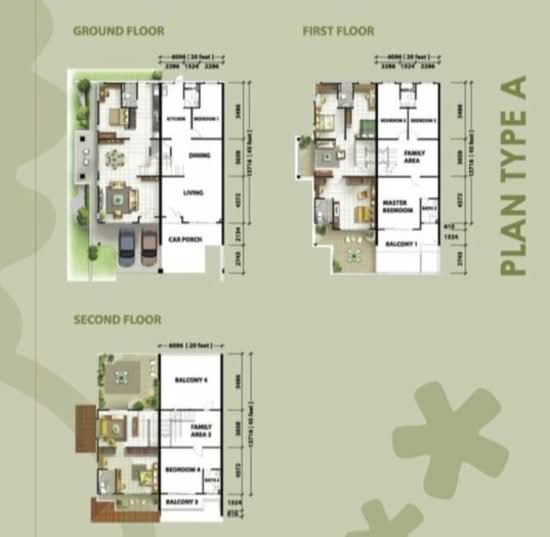 Taman Manggis Indah - Floor Plan - iProperty.com.my