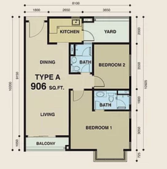 Shaftsbury Residence - Floor Plan - iProperty.com.my