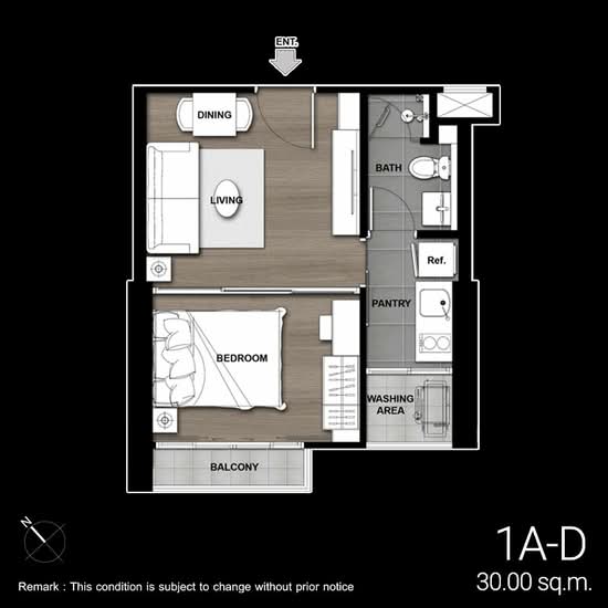 Urbano Rajavithi : เออร์บาโน ราชวิถี - Floor Plan