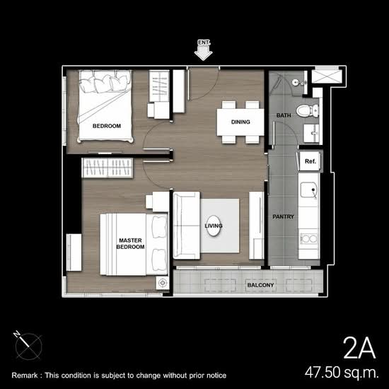 Urbano Rajavithi : เออร์บาโน ราชวิถี - Floor Plan