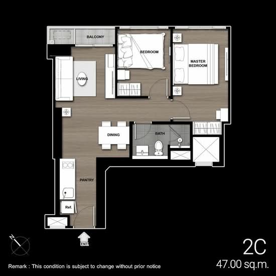 Urbano Rajavithi : เออร์บาโน ราชวิถี - Floor Plan