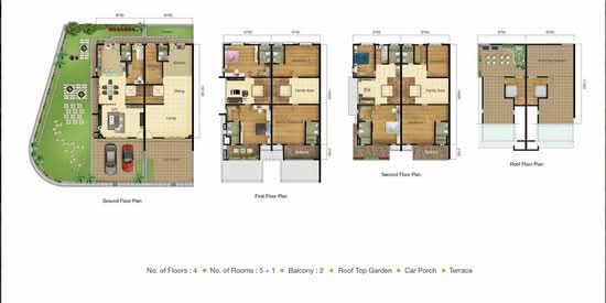 Orange Villa - Floor Plan - iProperty.com.my