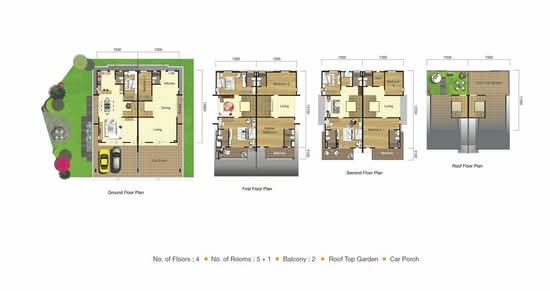 Orange Villa - Floor Plan - iProperty.com.my