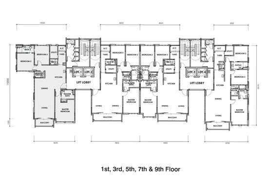 Residensi Damansara 56 - Floor Plan