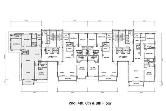 Residensi Damansara 56 - Floor Plan