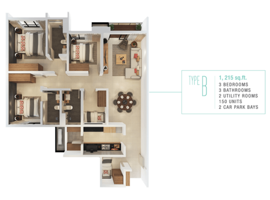 Legend Heights - Floor Plan - iProperty.com.my