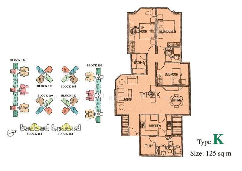 Ballota Park Condo, 162 Mariam Way, Changi Airport / Changi Village, 3 Bedrooms, 1,346 sqft, Condominium For Sale, by Michelle Tan, 500288359 - 2D - PropertyGuru.com.sg