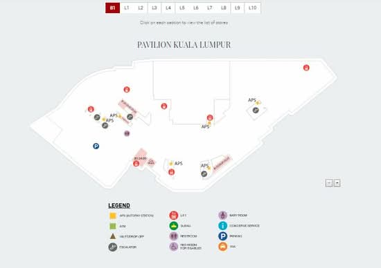 Pavilion Kuala Lumpur - Floor Plan - iProperty.com.my