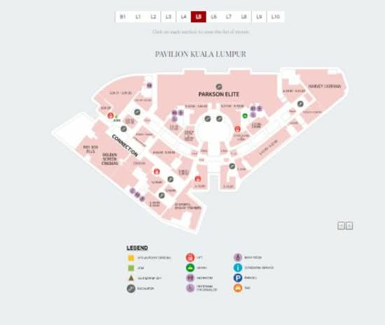 Pavilion Kuala Lumpur - Floor Plan - iProperty.com.my