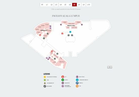 Pavilion Kuala Lumpur - Floor Plan - iProperty.com.my