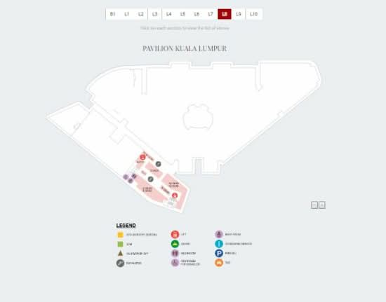 Pavilion Kuala Lumpur - Floor Plan - iProperty.com.my