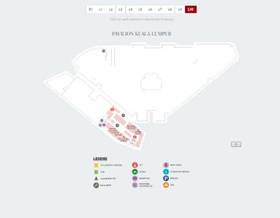 Pavilion Kuala Lumpur - Floor Plan - iProperty.com.my