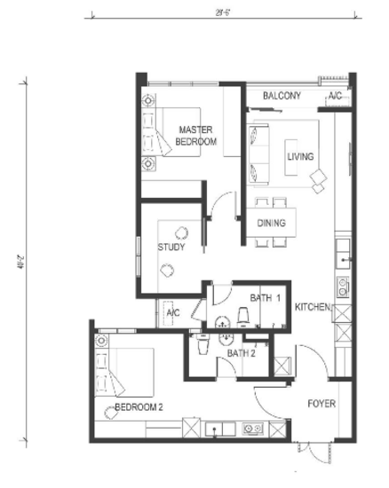 Utropolis Urbano - Floor Plan - iProperty.com.my