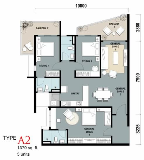 The Majestic - Floor Plan - iProperty.com.my