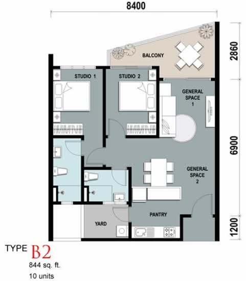 The Majestic - Floor Plan - iProperty.com.my