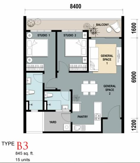 The Majestic - Floor Plan - iProperty.com.my