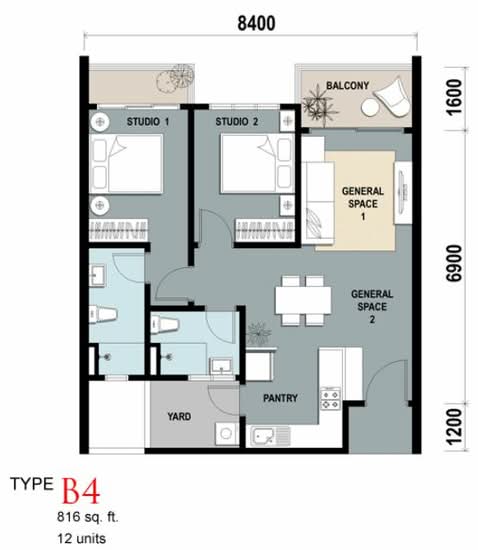 The Majestic - Floor Plan - iProperty.com.my