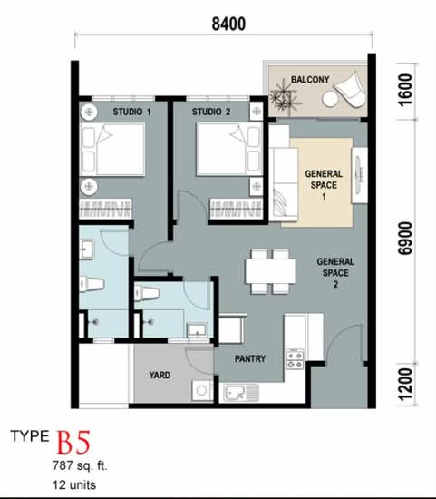 The Majestic - Floor Plan - iProperty.com.my