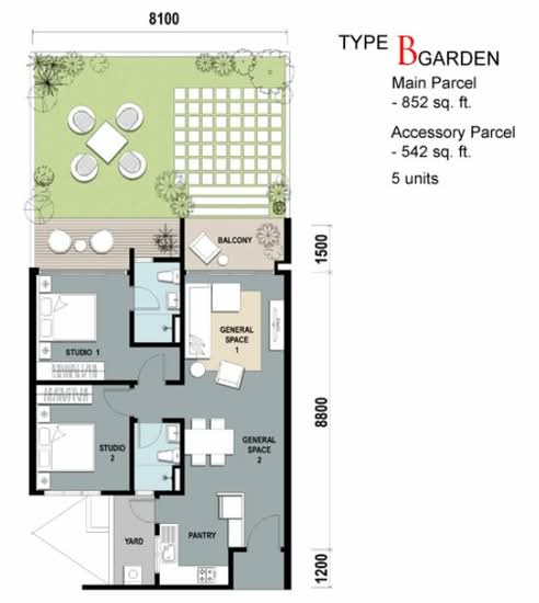The Majestic - Floor Plan - iProperty.com.my