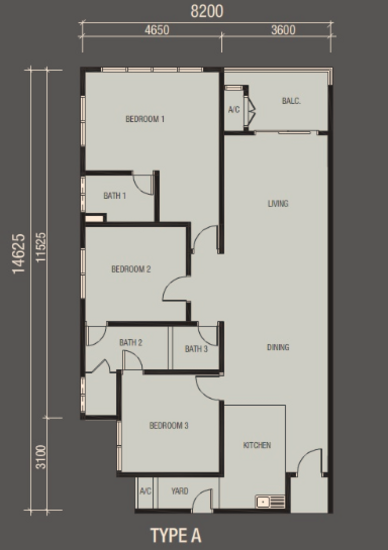 Skypod Residence - Floor Plan - iProperty.com.my
