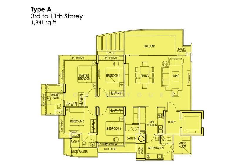 Balmoral Hills, 9 Balmoral Park, Tanglin / Holland / Bukit Timah, 4 Bedrooms, 1,841 sqft, Condominium For Rent, by Chong Lay Guan, 500255843 - 2D - PropertyGuru.com.sg