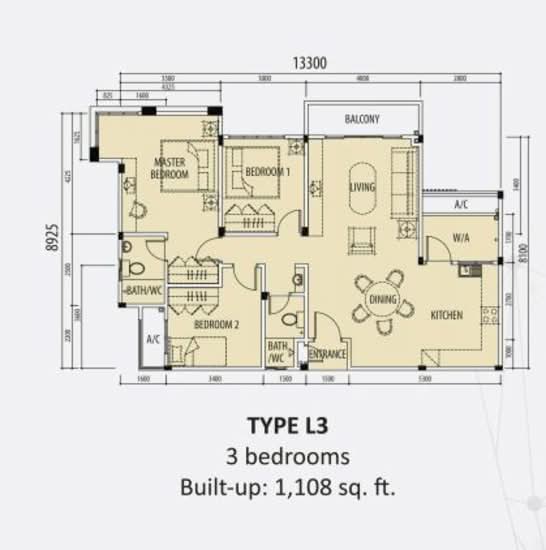 Stutong Heights 3 - Floor Plan - iProperty.com.my