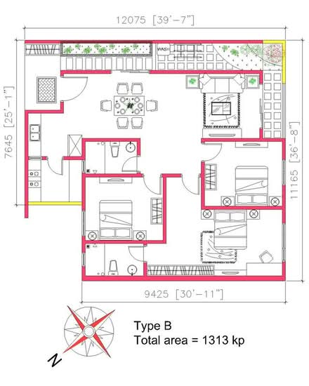 The Sun - Floor Plan - iProperty.com.my