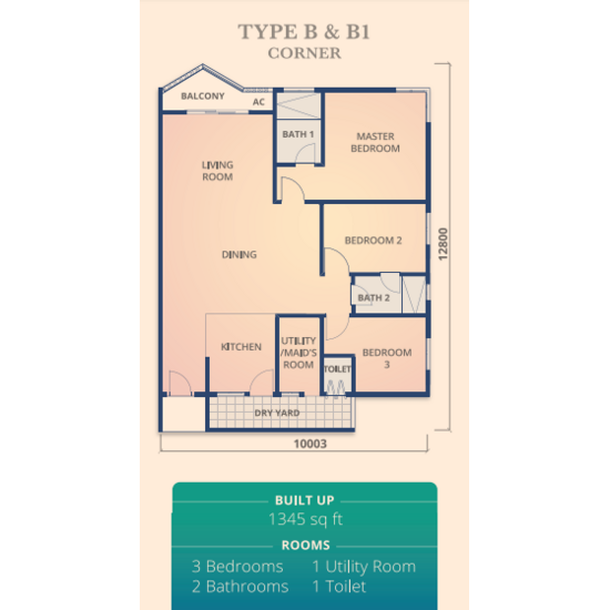 Opal Residensi - Floor Plan - iProperty.com.my